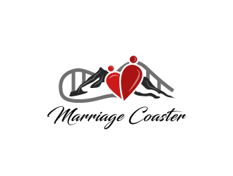 Marriage Coaster logo design by BeezlyDesigns