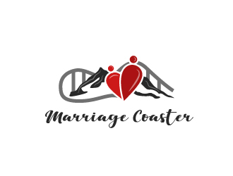 Marriage Coaster logo design by BeezlyDesigns