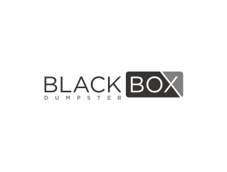 Black Box Dumpster logo design by Artomoro