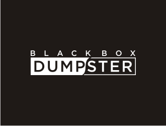 Black Box Dumpster logo design by Artomoro