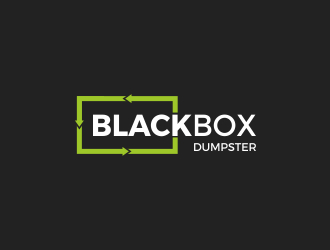 Black Box Dumpster logo design by langitBiru
