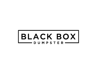 Black Box Dumpster logo design by wongndeso