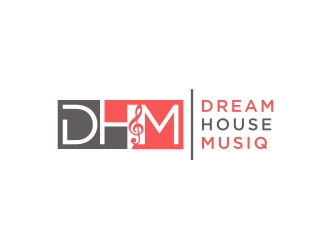 DreamHouse Musiq logo design by Artomoro