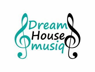 DreamHouse Musiq logo design by fastIokay