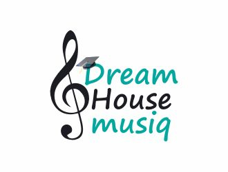 DreamHouse Musiq logo design by fastIokay