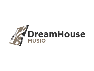 DreamHouse Musiq logo design by Greenlight