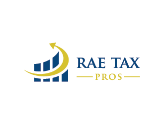 Rae Tax Pros logo design by mhala