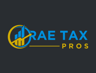 Rae Tax Pros logo design by Mahrein