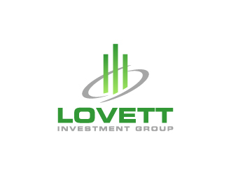 Lovett Investment Group logo design by wongndeso