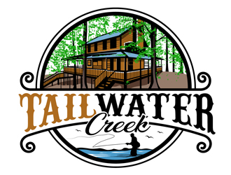 Tailwater Creek logo design by DreamLogoDesign