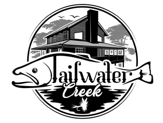 Tailwater Creek logo design by DreamLogoDesign
