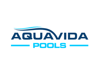 AquaVida Pools logo design by vostre