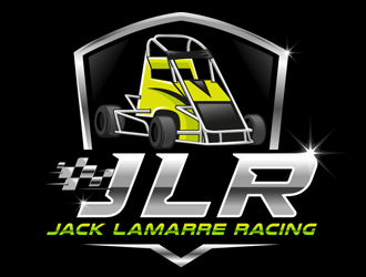 Jack Lamarre Racing logo design by DreamLogoDesign