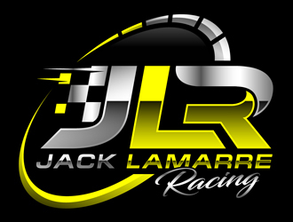 Jack Lamarre Racing logo design by DreamLogoDesign
