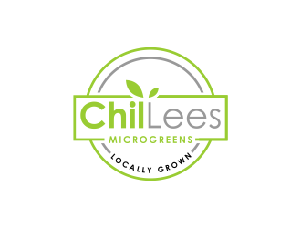 ChilLees Microgreens logo design by arturo_