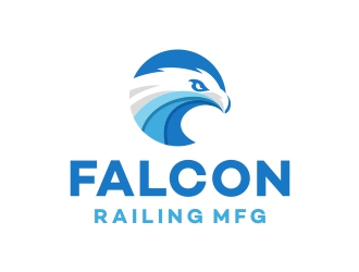 Falcon Railing Mfg. logo design by Alfatih05