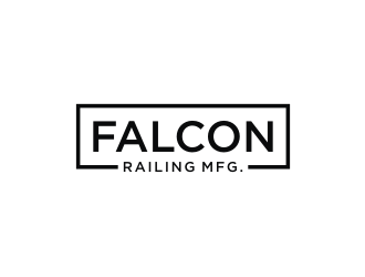 Falcon Railing Mfg. logo design by ora_creative