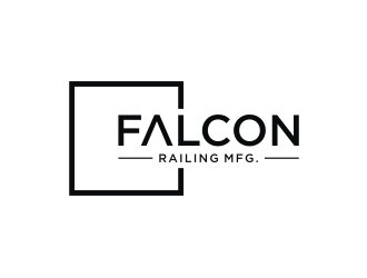 Falcon Railing Mfg. logo design by ora_creative
