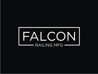 Falcon Railing Mfg. logo design by narnia