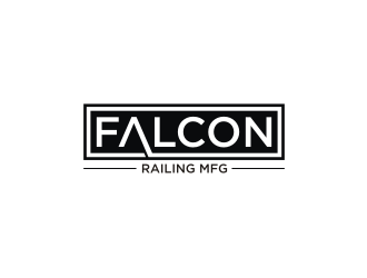 Falcon Railing Mfg. logo design by narnia