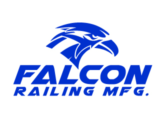Falcon Railing Mfg. logo design by ElonStark