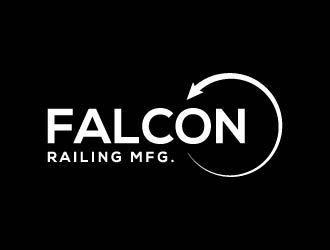 Falcon Railing Mfg. logo design by maserik