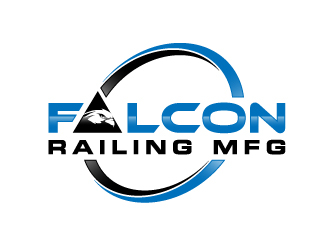 Falcon Railing Mfg. logo design by pambudi