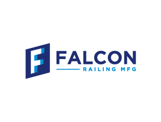Falcon Railing Mfg. logo design by jafar
