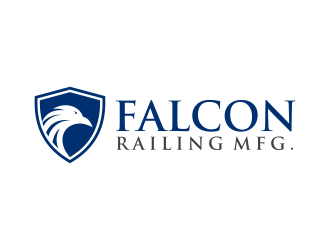 Falcon Railing Mfg. logo design by GassPoll