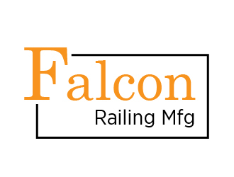Falcon Railing Mfg. logo design by chumberarto