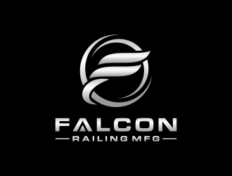Falcon Railing Mfg. logo design by ValleN ™