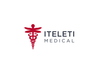 Iteleti Medical logo design by Susanti