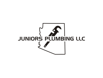 Juniors Plumbing LLC logo design by R-art
