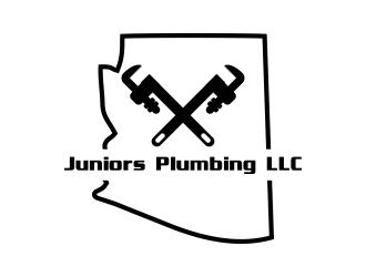Juniors Plumbing LLC logo design by salis17