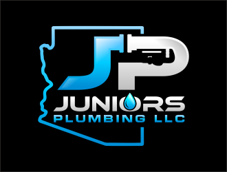 Juniors Plumbing LLC logo design by hidro