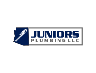 Juniors Plumbing LLC logo design by GassPoll