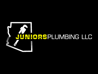 Juniors Plumbing LLC logo design by pambudi
