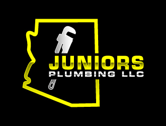 Juniors Plumbing LLC logo design by pambudi