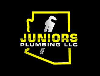 Juniors Plumbing LLC logo design by pambudi