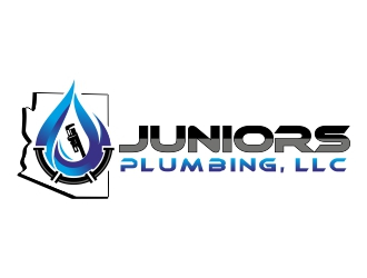 Juniors Plumbing LLC logo design by ruki