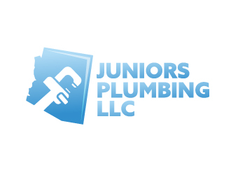 Juniors Plumbing LLC logo design by Stu Delos Santos (Stu DS Films)