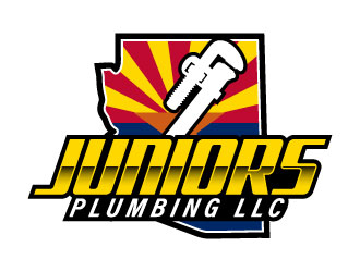 Juniors Plumbing LLC logo design by daywalker