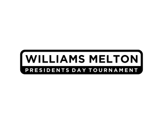 Williams Melton Presidents Day Tournament  logo design by salis17