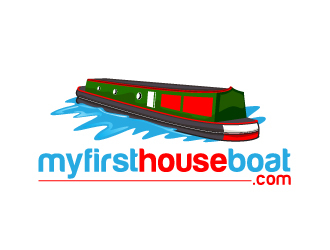 myfirsthouseboat.com logo design by bezalel