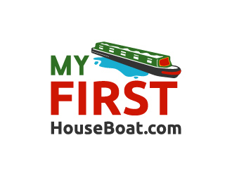 myfirsthouseboat.com logo design by BeezlyDesigns