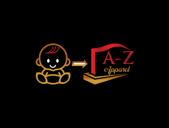 A-Z APPAREL logo design by luckyprasetyo