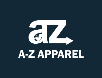 A-Z APPAREL logo design by LAVERNA