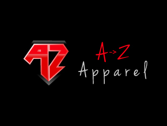 A-Z APPAREL logo design by twomindz