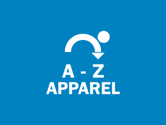 A-Z APPAREL logo design by LAVERNA