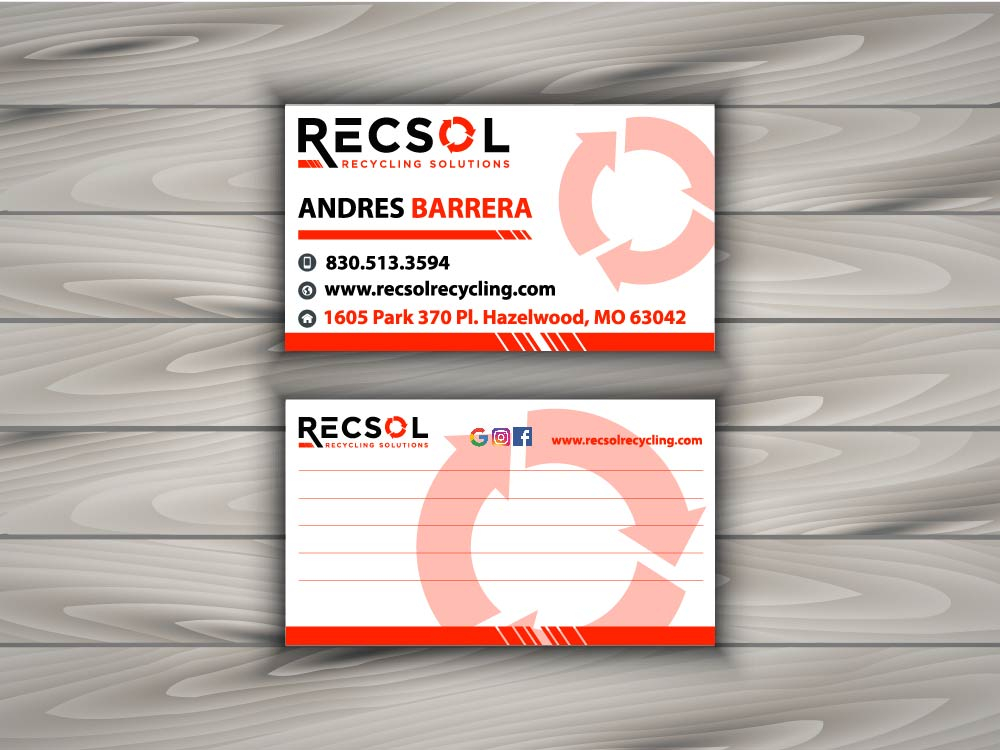 RECSOL - Recycling Solutions  logo design by bulatITA
